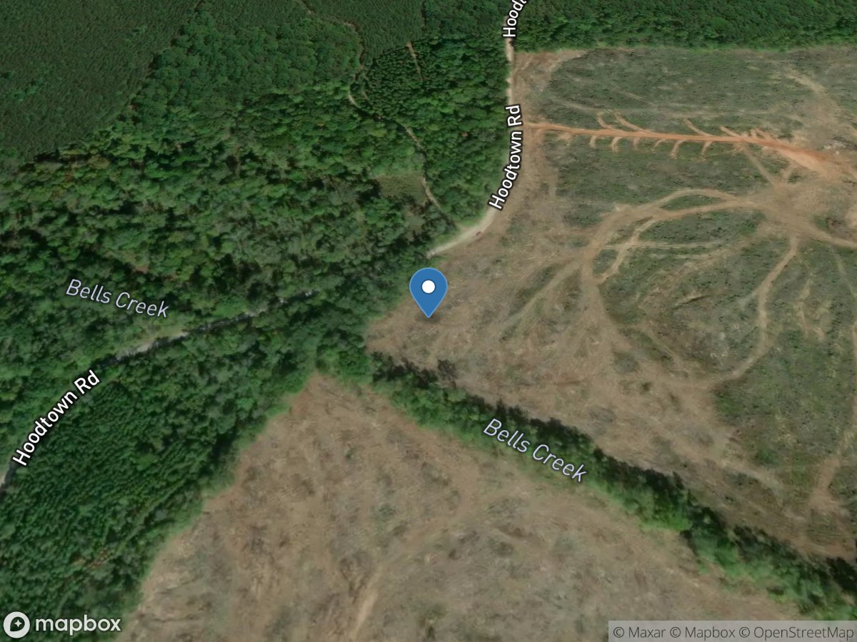 Bells Creek near Sharon, SC location