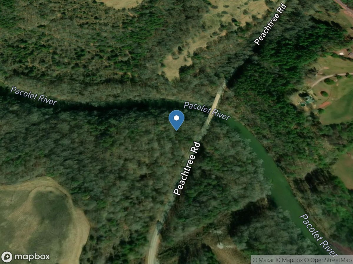 Pacolet River near Fingerville, SC location