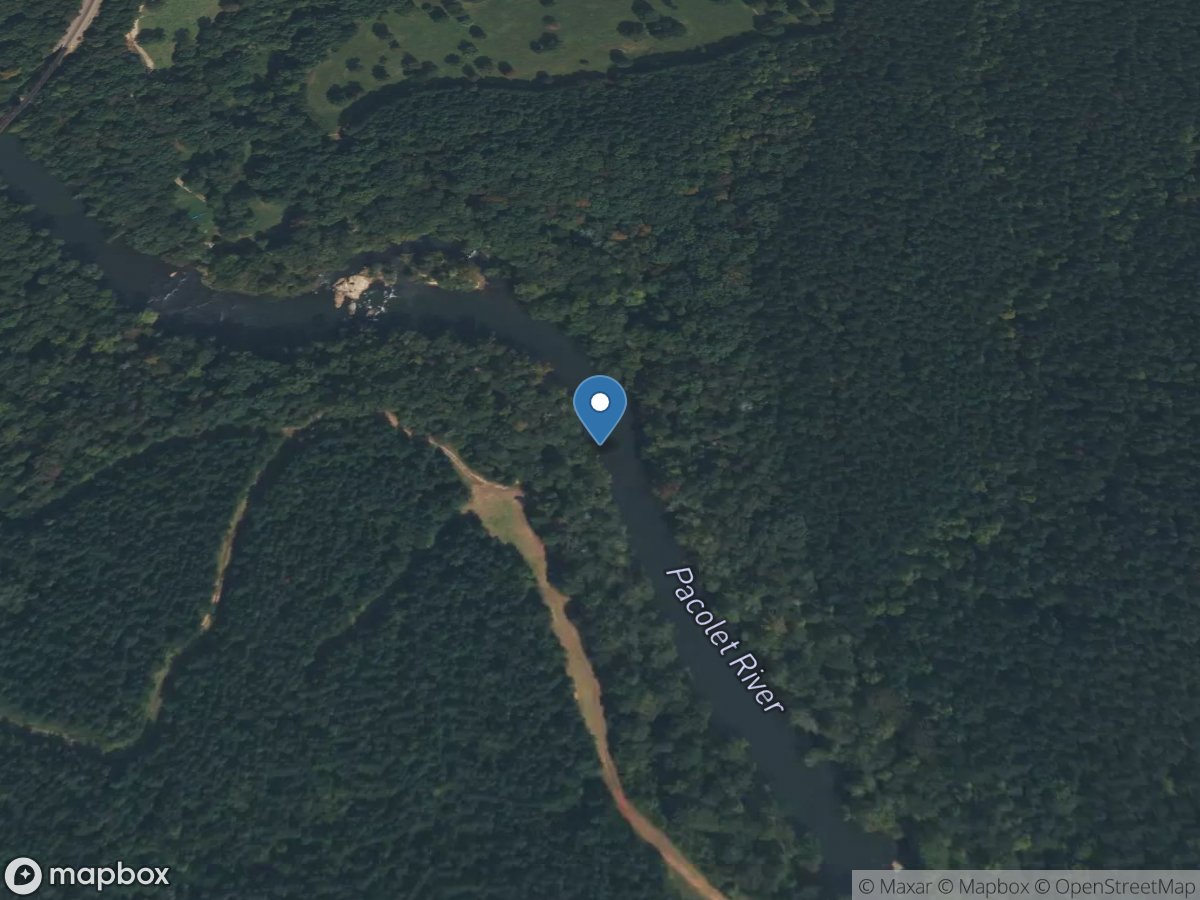 Pacolet River below Lake Blalock near Cowpens, SC location