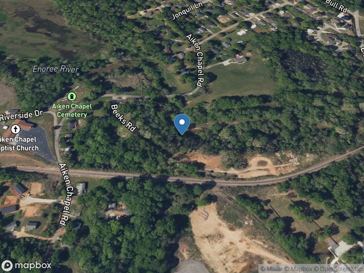 Enoree River at Taylors, SC location