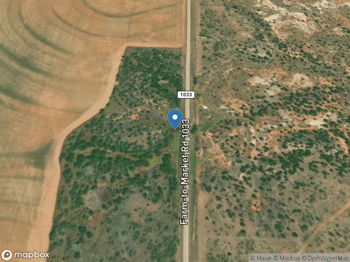 N Groesbeck Creek Tributary near Kirkland, TX location