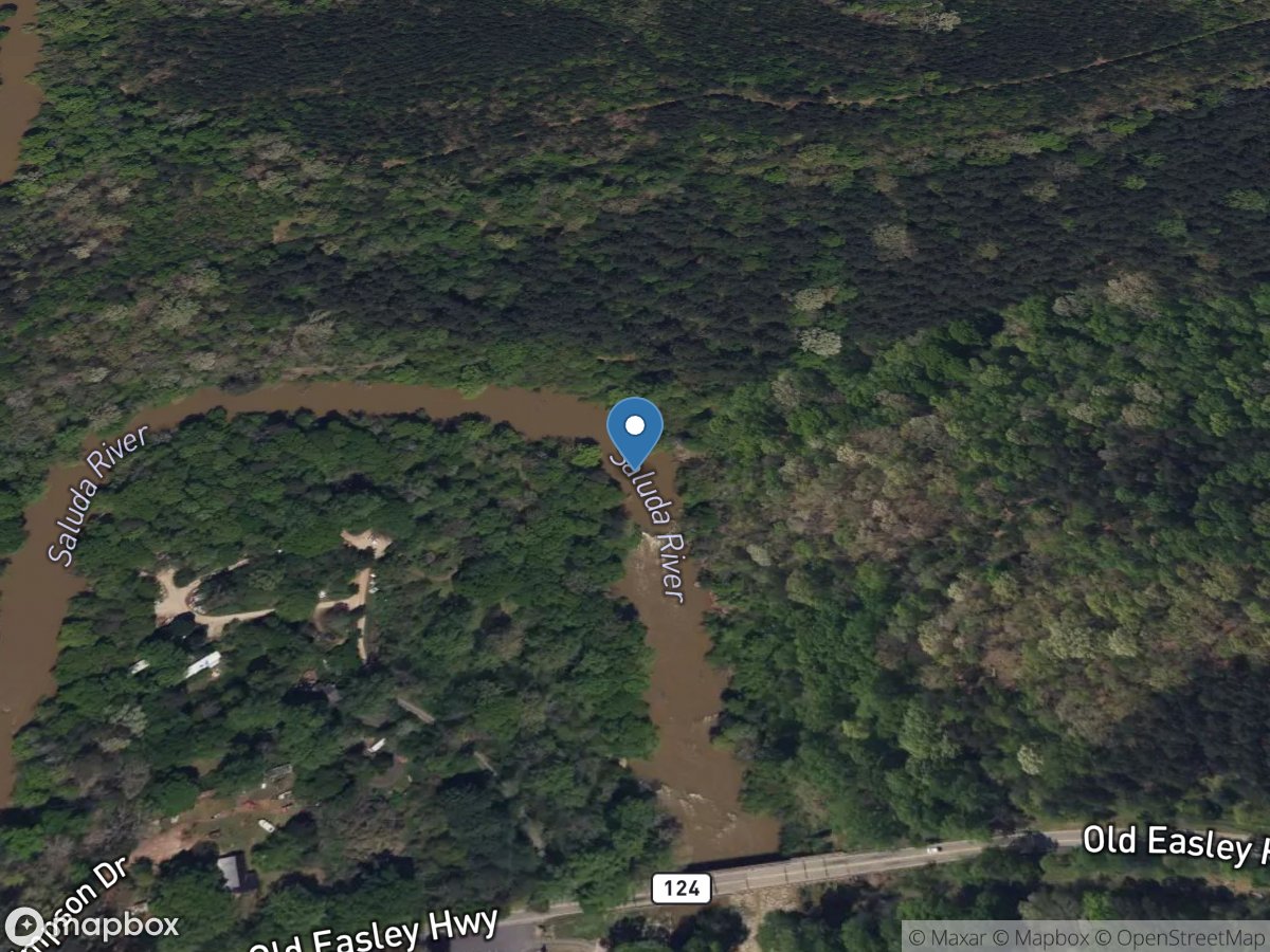 Saluda River near Greenville, SC location