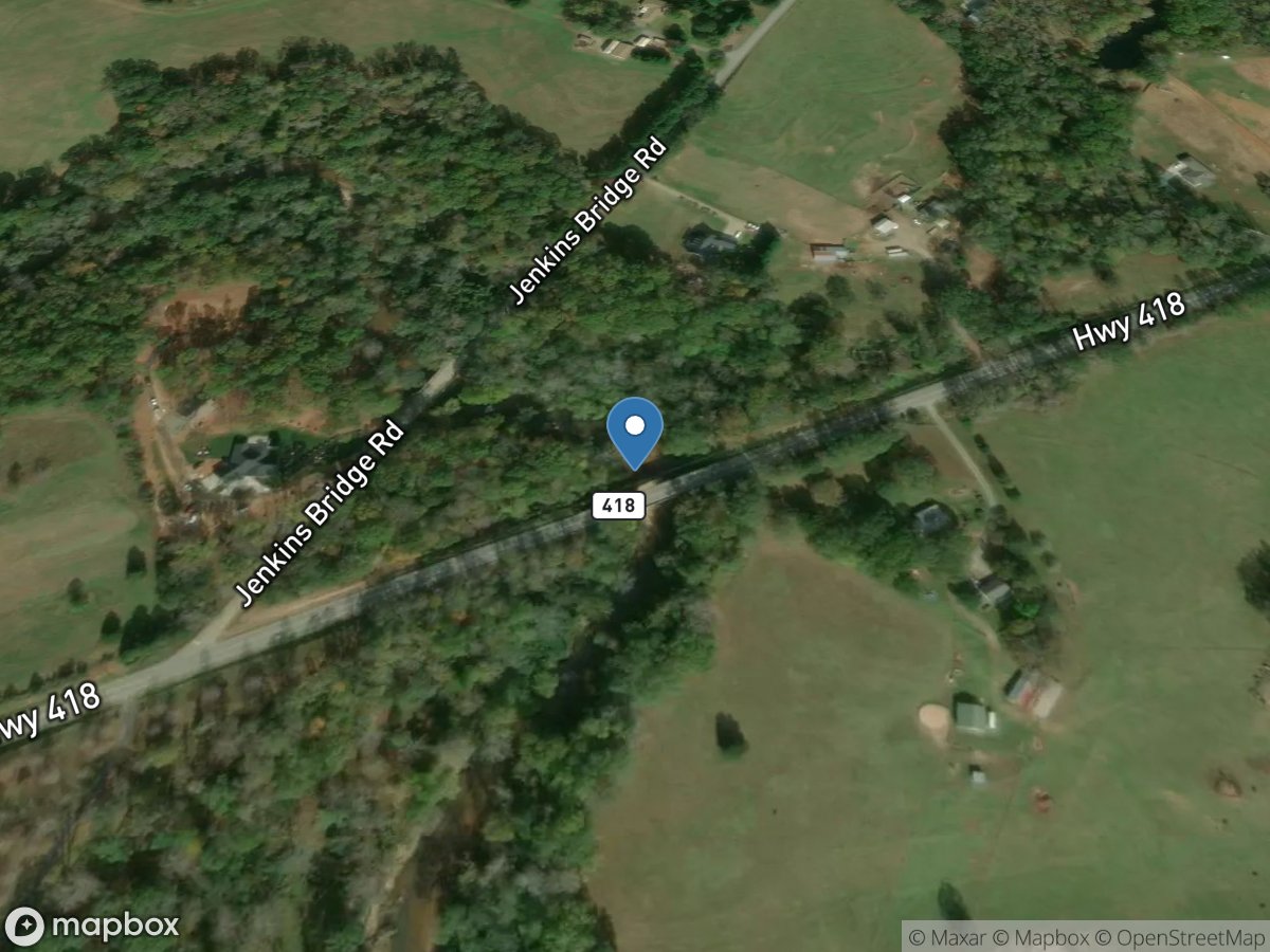 Reedy River above Fork Shoals, SC location