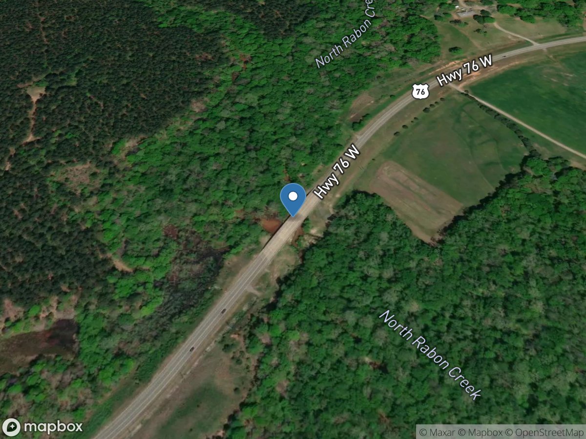 North Rabon Creek near Hickory Tavern, SC location