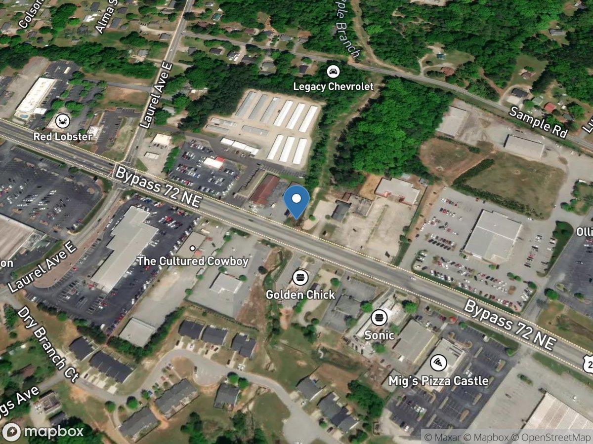 Sample Branch at Greenwood, SC location