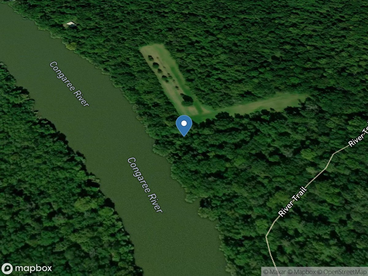 Congaree River at Congaree Np near Gadsden, SC location