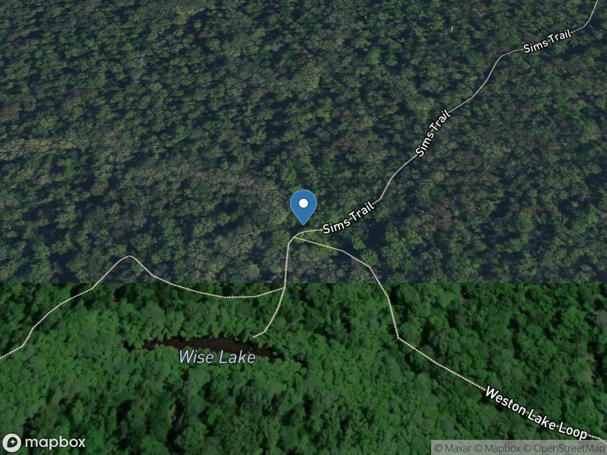 Cedar Creek at Congaree Np near Gadsden, SC location