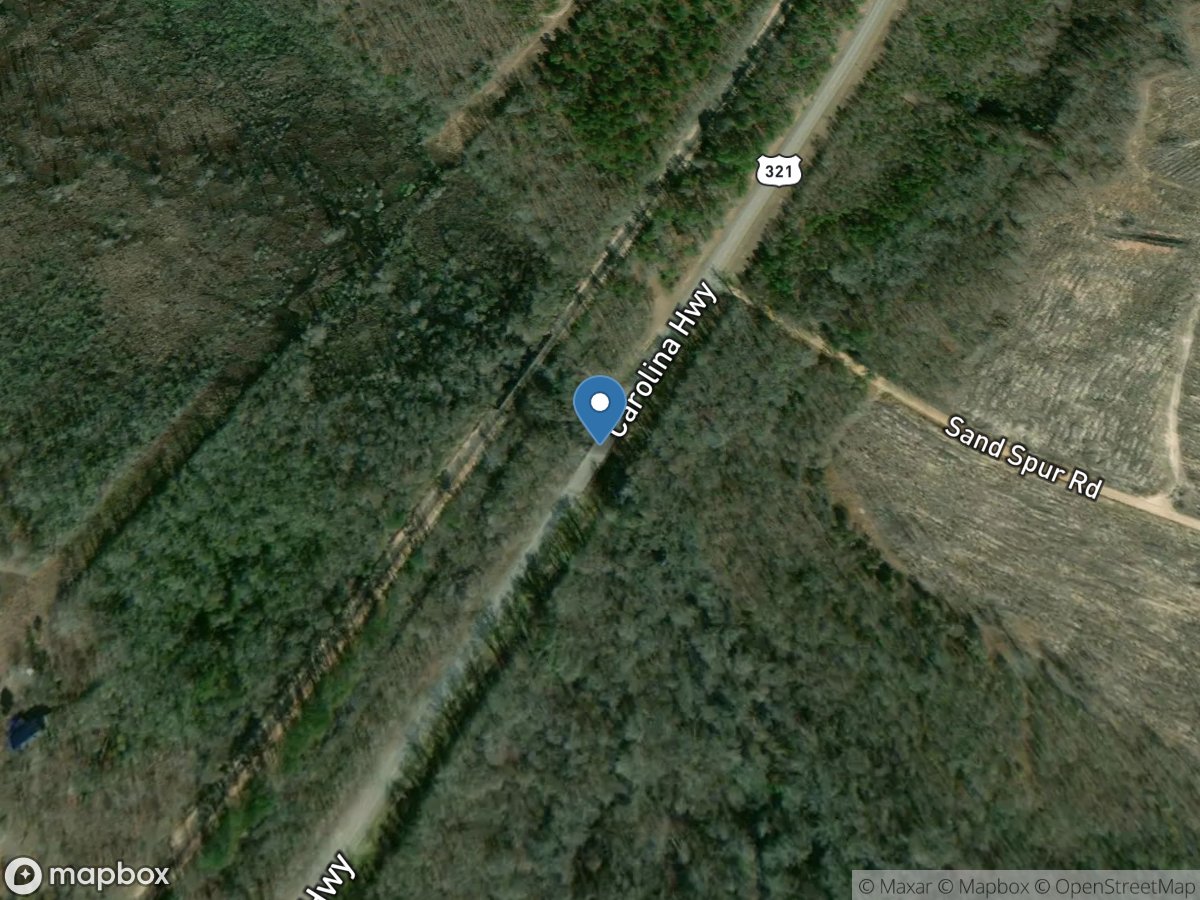 Little Salkehatchie River below Denmark, SC location