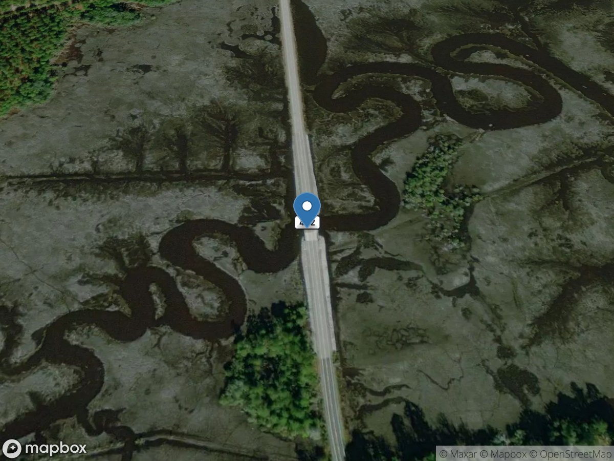 Bees Creek at Sc462 near Ridgeland, SC location