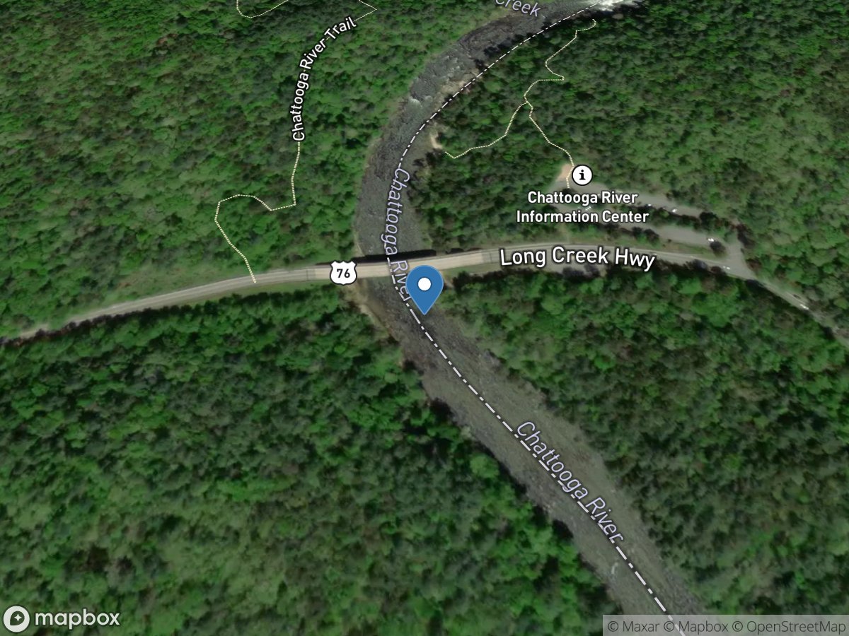 Chattooga River near Clayton, GA location