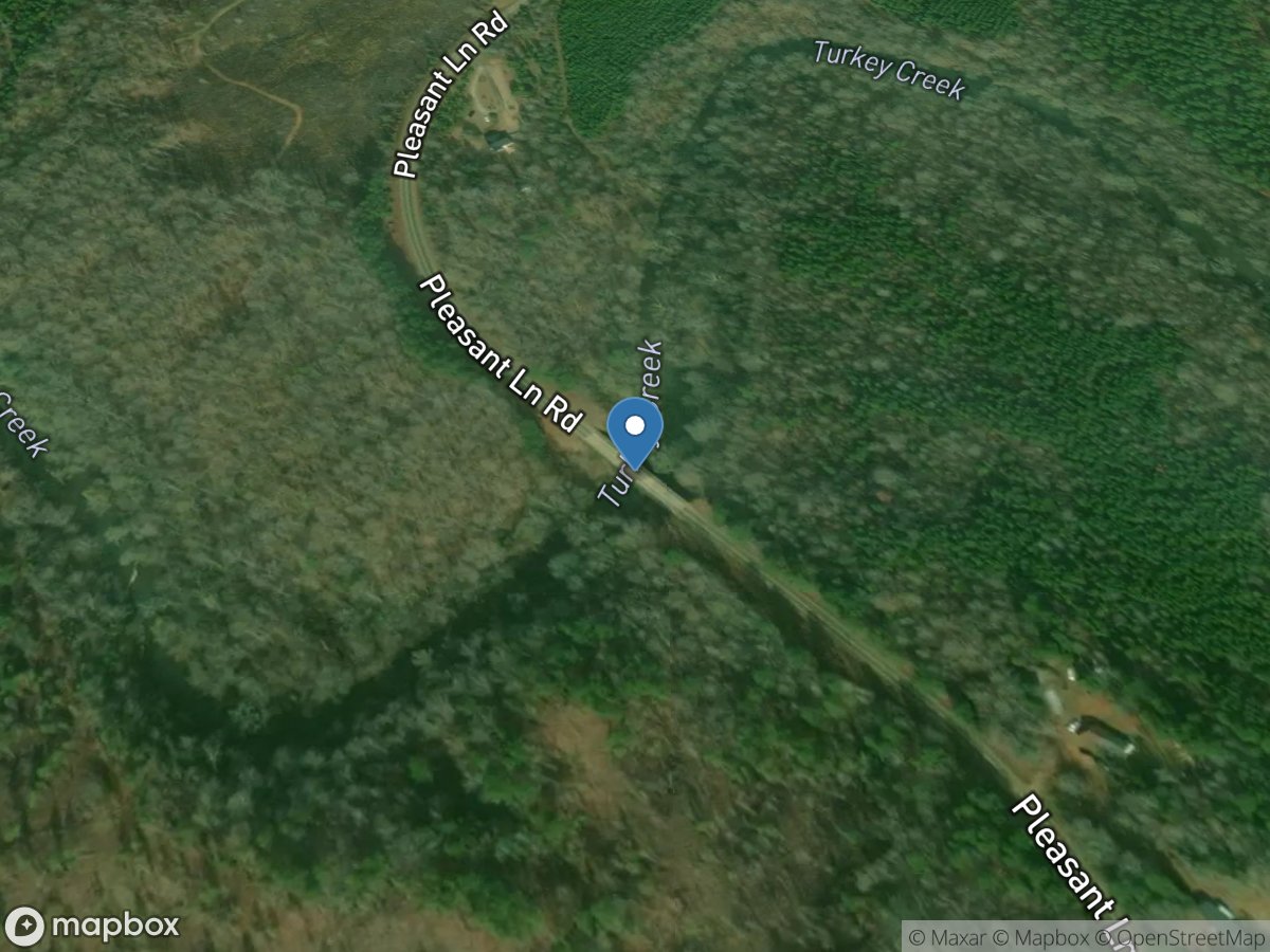 Turkey Creek below Johnston, SC location