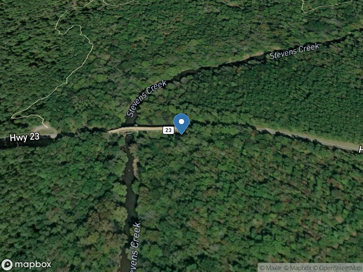 Stevens Creek near Modoc, SC location