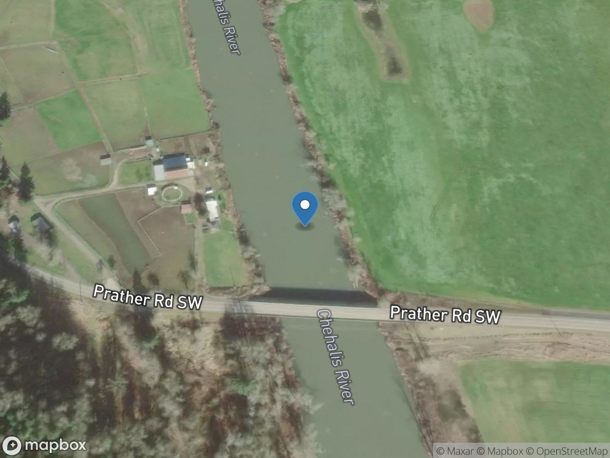 Chehalis River near Grand Mound, WA location