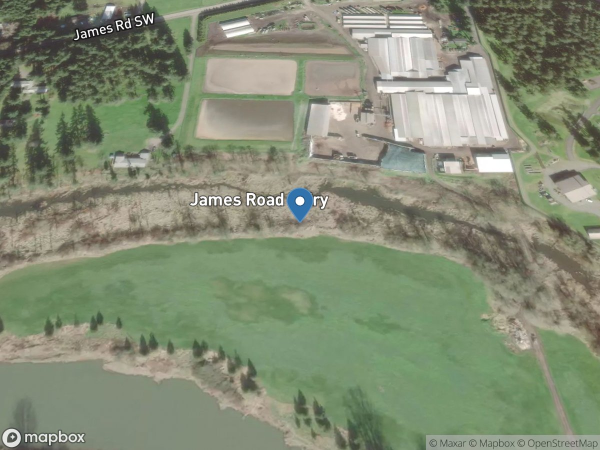 Prairie Creek 0.7 MI Ups Fr Mouth near Grand Mound, WA location