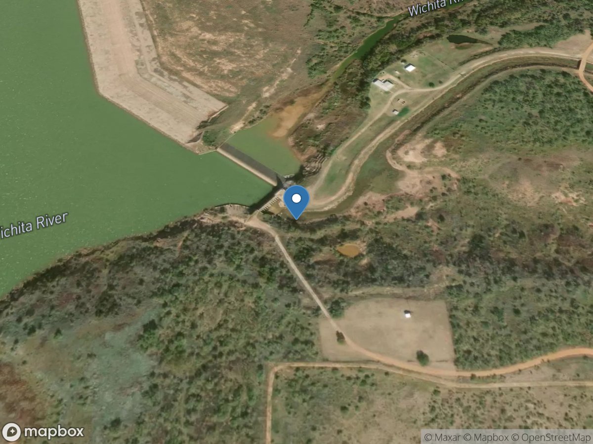 S Side Canal near Dundee, TX location