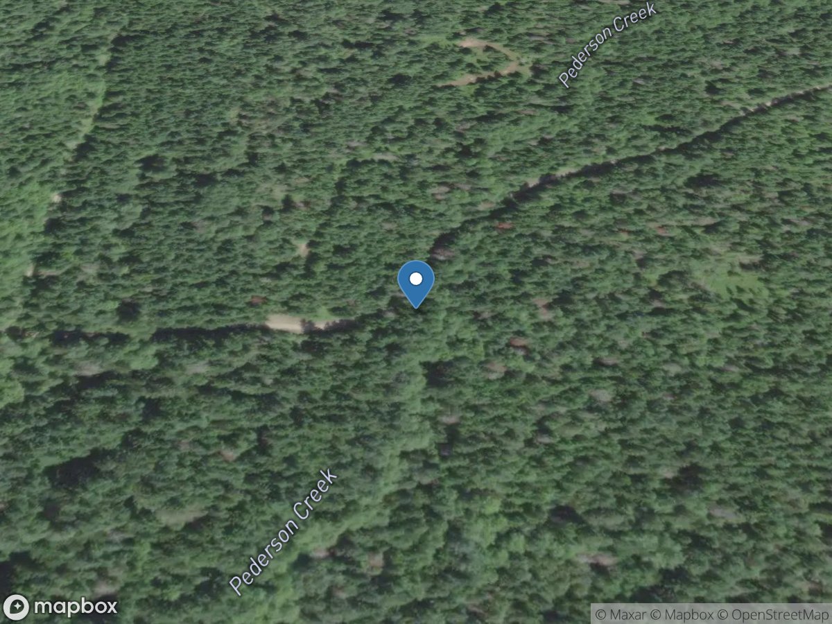 Pederson Creek near Agnew, WA location