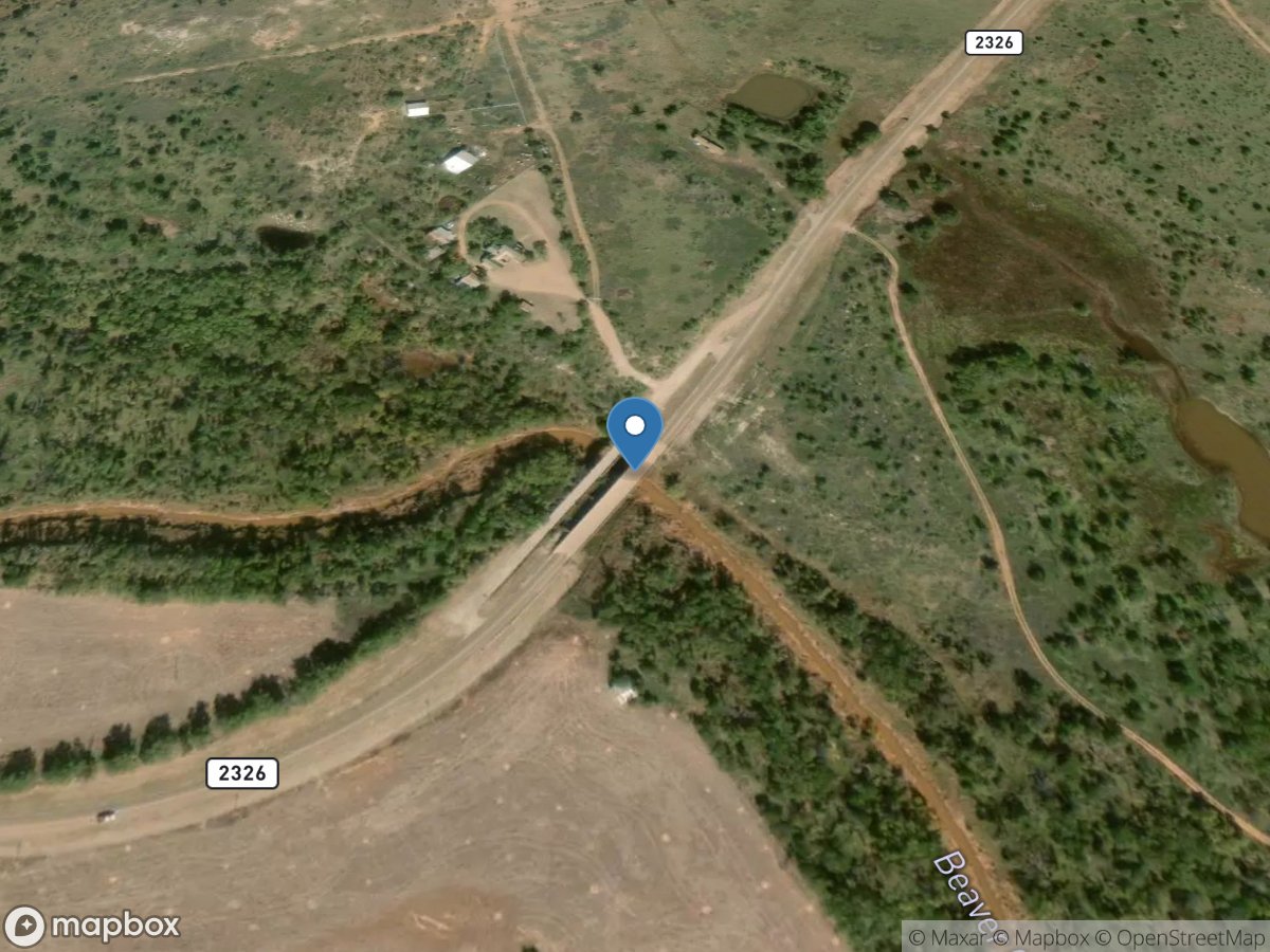 Beaver Creek near Electra, TX location