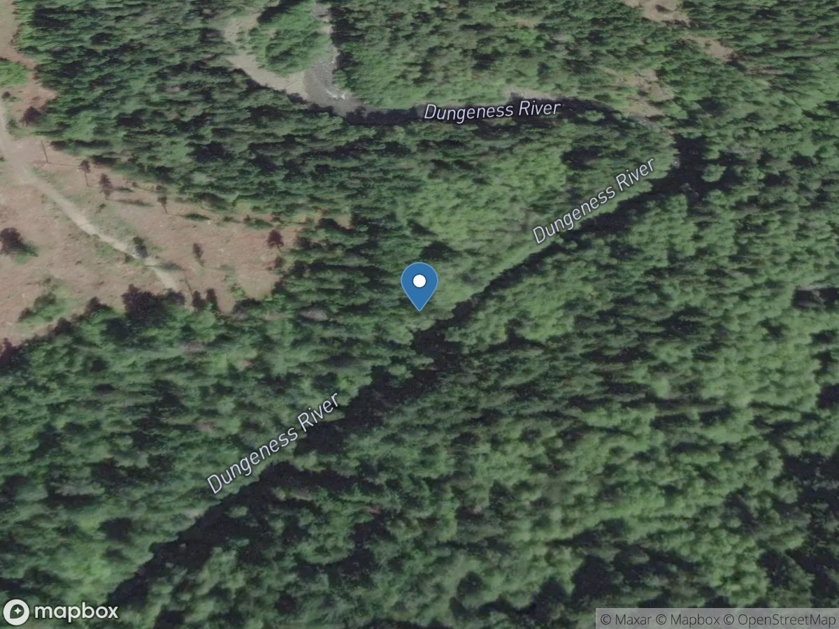 Dungeness River near Sequim, WA location