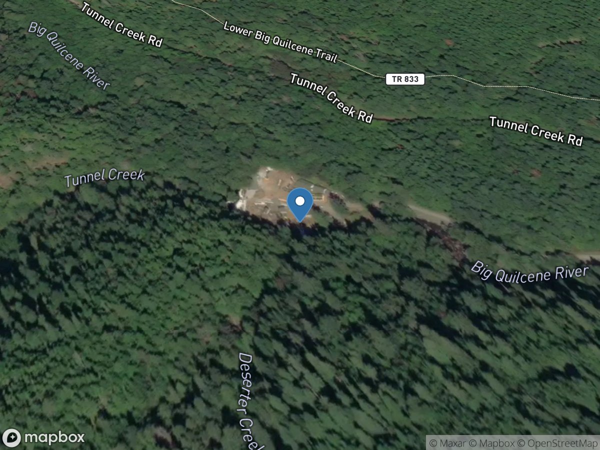 Big Quilcene River below Diversion near Quilcene, WA location