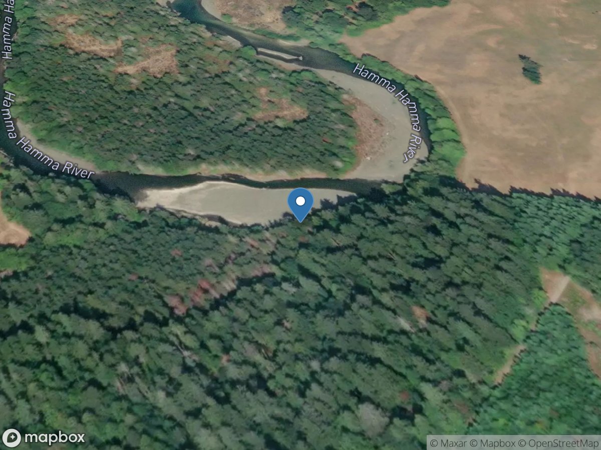 Hamma Hamma River near Hoodsport, WA location