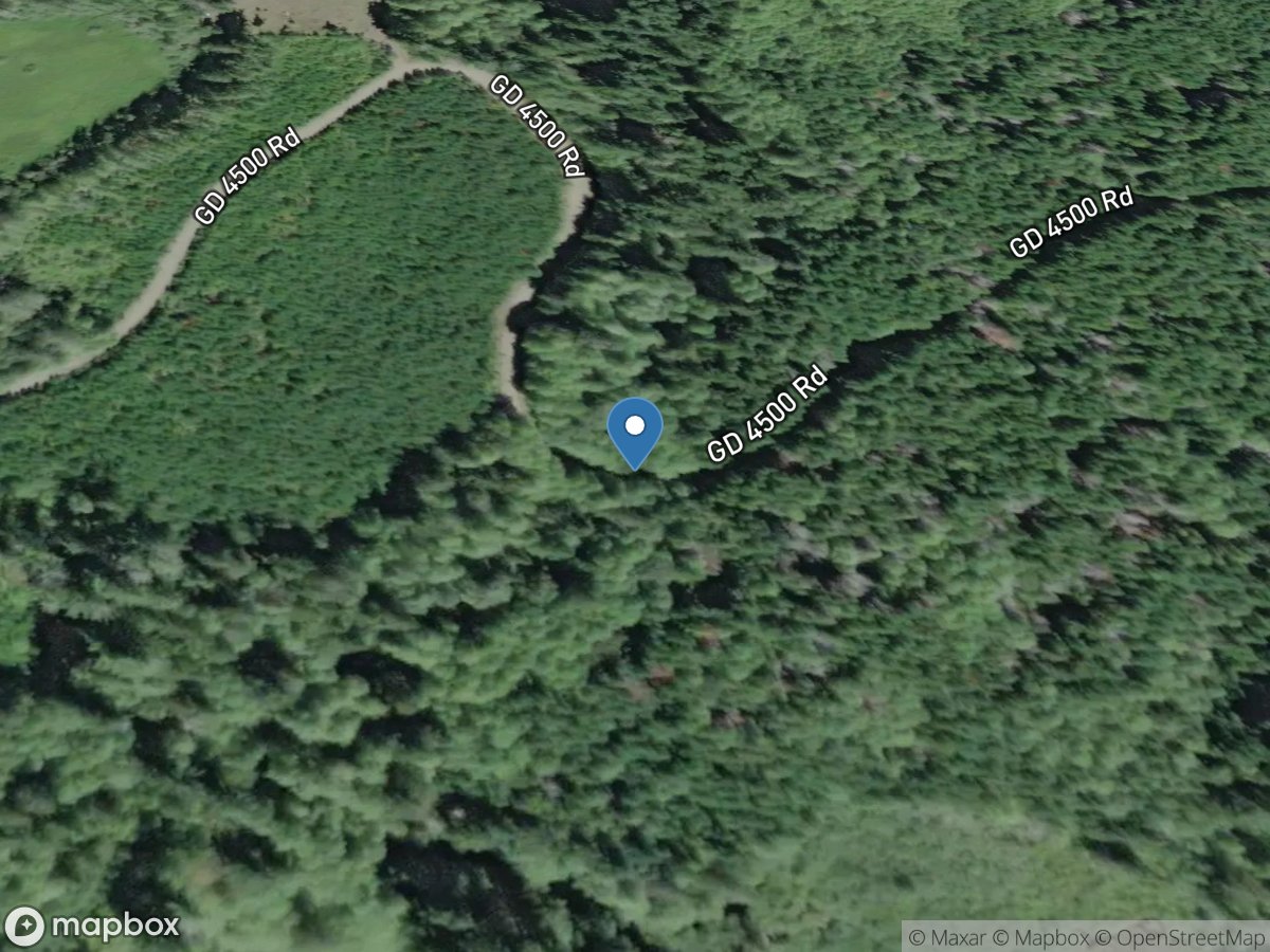 SF Goldsborough Crk at Grn Dmnd Brg near Shelton, WA location