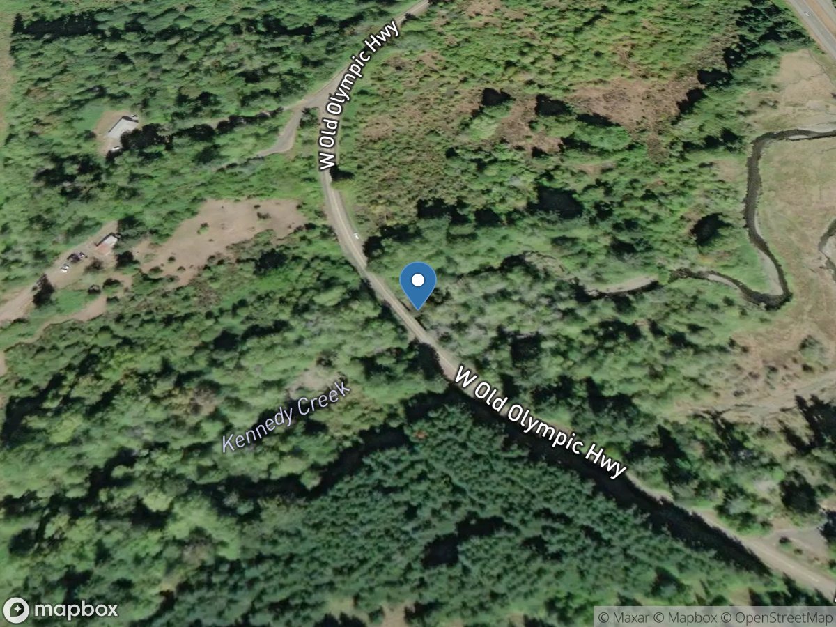 Kennedy Creek near New Kamilche, WA location