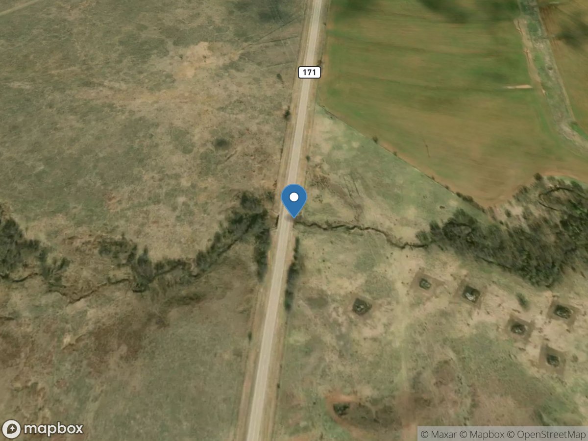 Unnamed Creek at FM 171, Wichita Falls, TX location