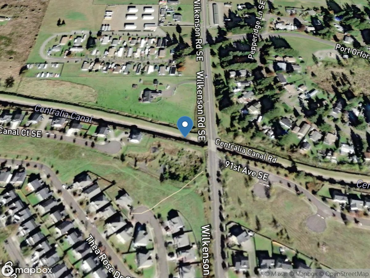 Centralia Power Canal 2.7 Miles above Penstock location