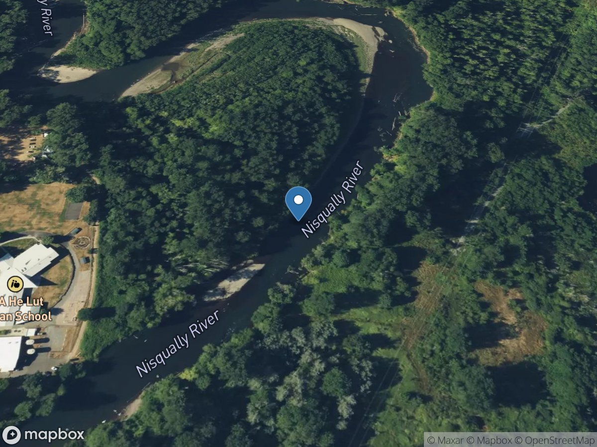 Nisqually River near Trotter Woods, WA location