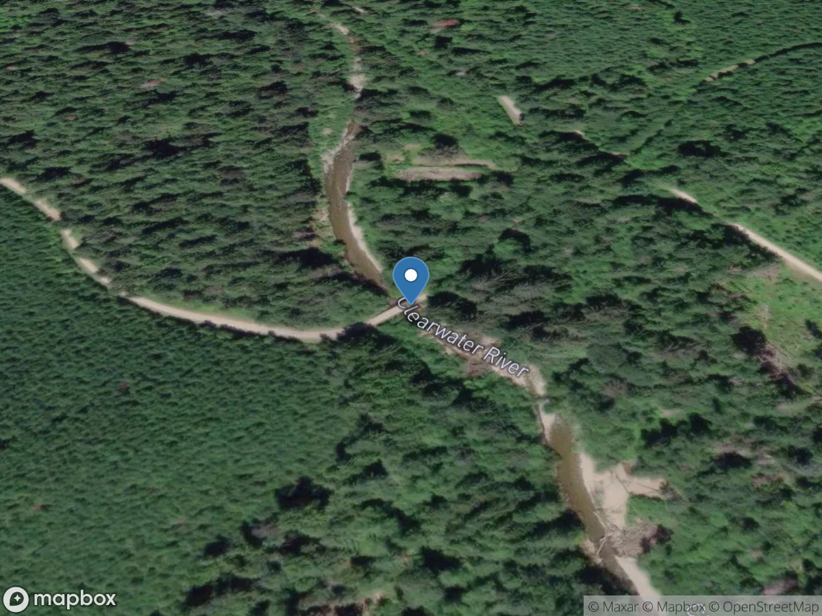 Clearwater River near Buckley, WA location