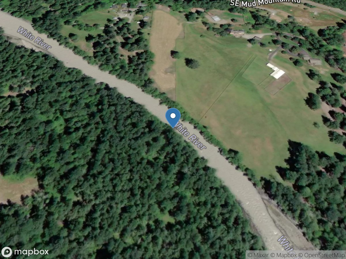 White River below Red Creek near Buckley, WA location