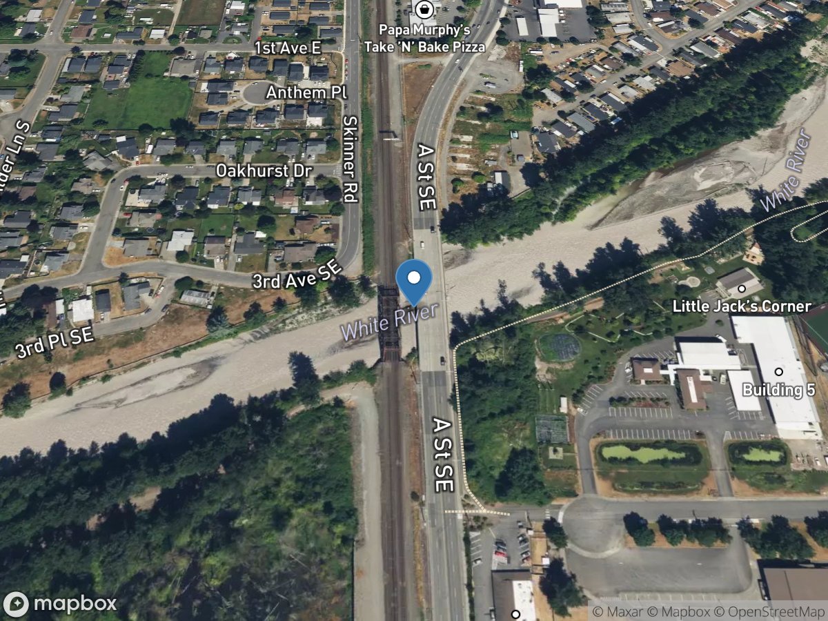 White River near Auburn, WA location