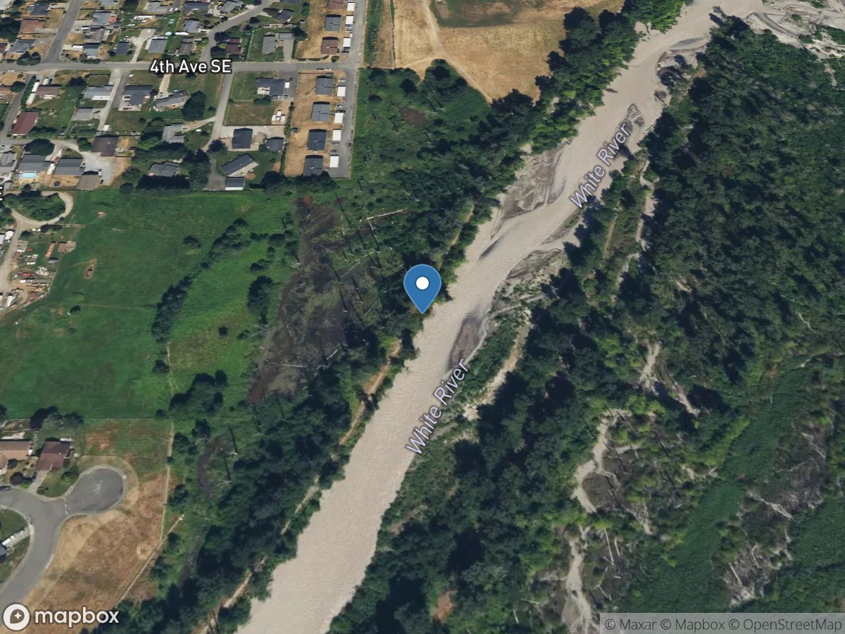 White River at Pacific, WA location