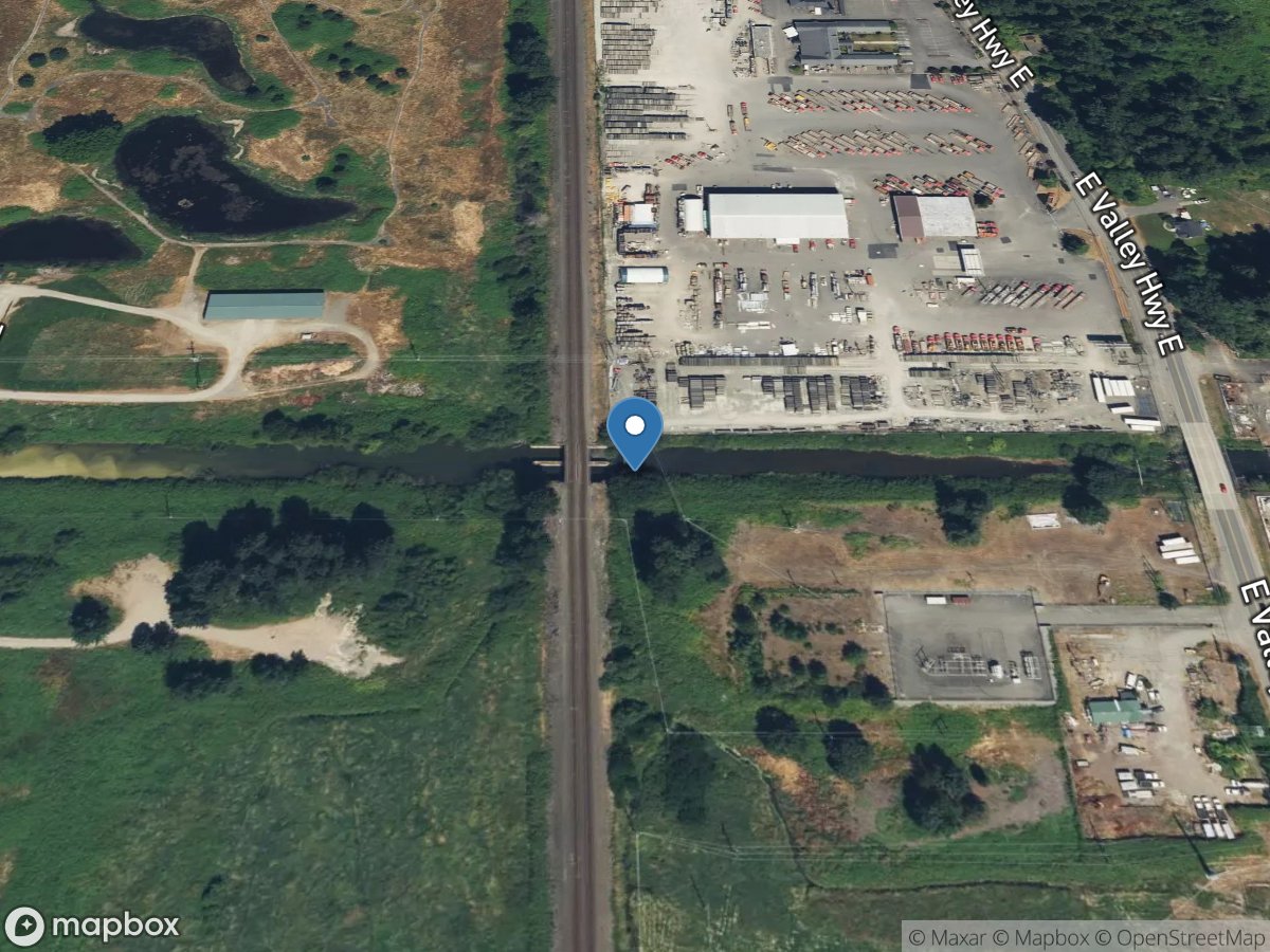 Lake Tapps Diversion at Dieringer, WA location