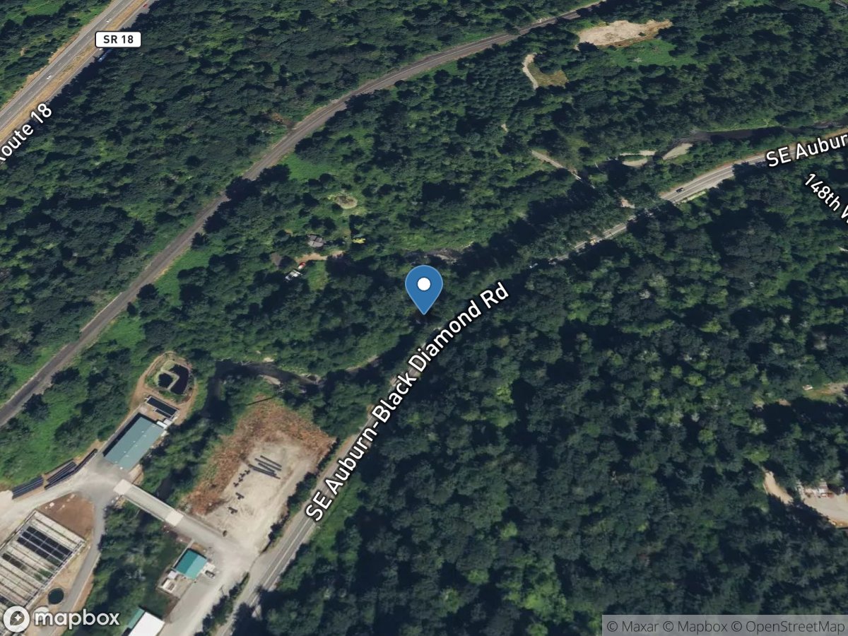 Big Soos Creek above Hatchery near Auburn, WA location