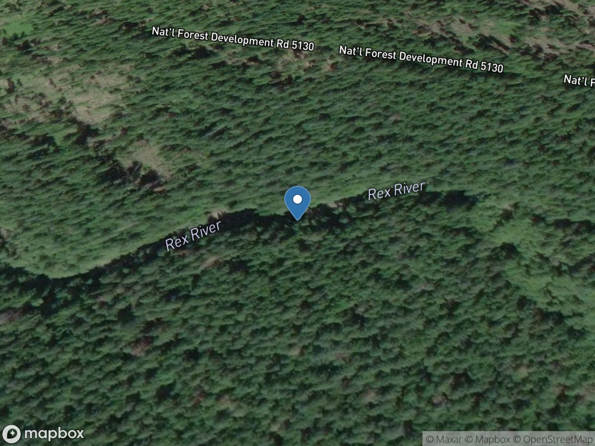 Rex River near Cedar Falls, WA location