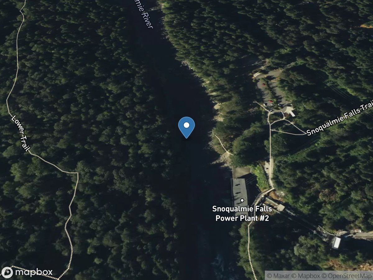 Snoqualmie River near Snoqualmie, WA location