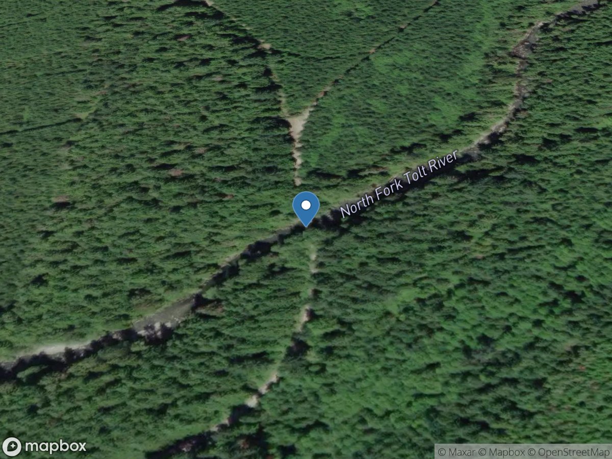 NF Tolt River above Yellow Creek near Carnation, WA location