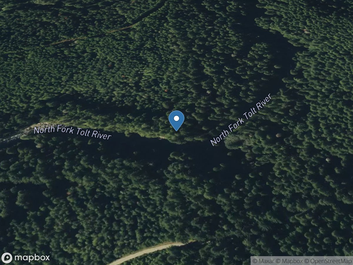 North Fork Tolt River near Carnation, WA location