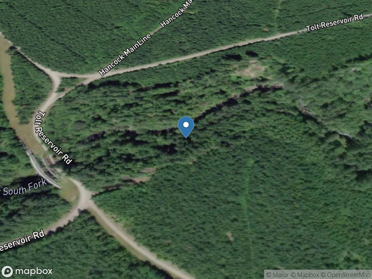 South Fork Tolt River near Carnation, WA location