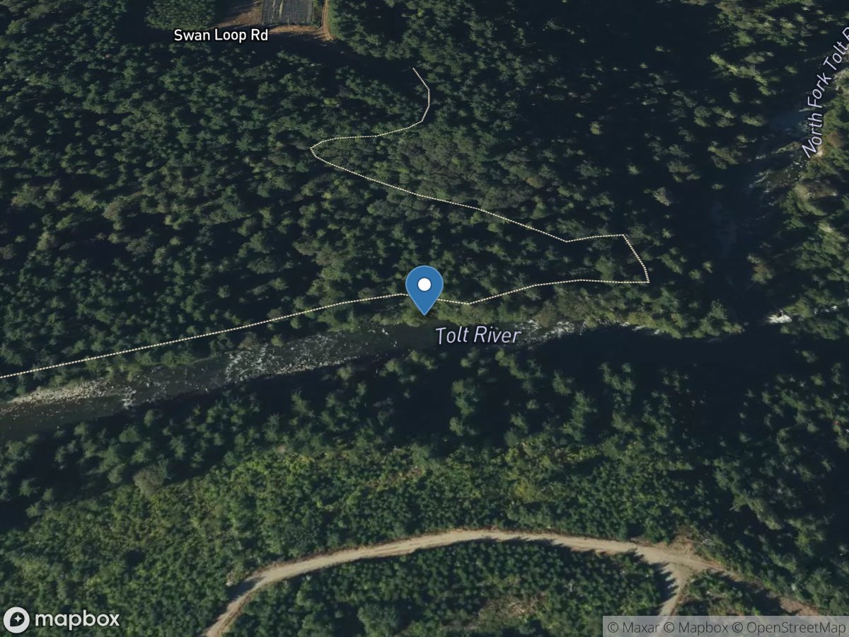 Tolt River near Carnation, WA location