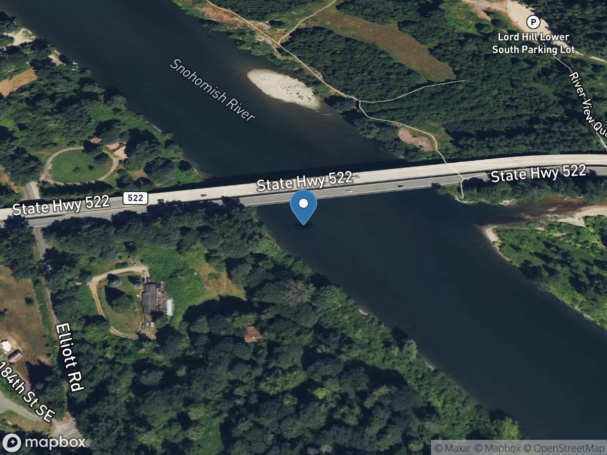 Snohomish River near Monroe, WA location