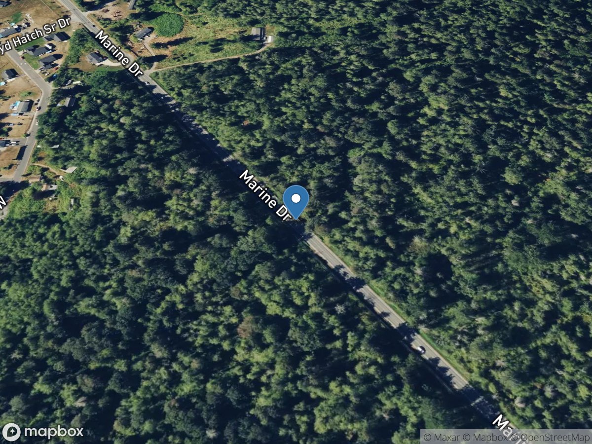 Mission Creek near Tulalip, WA location