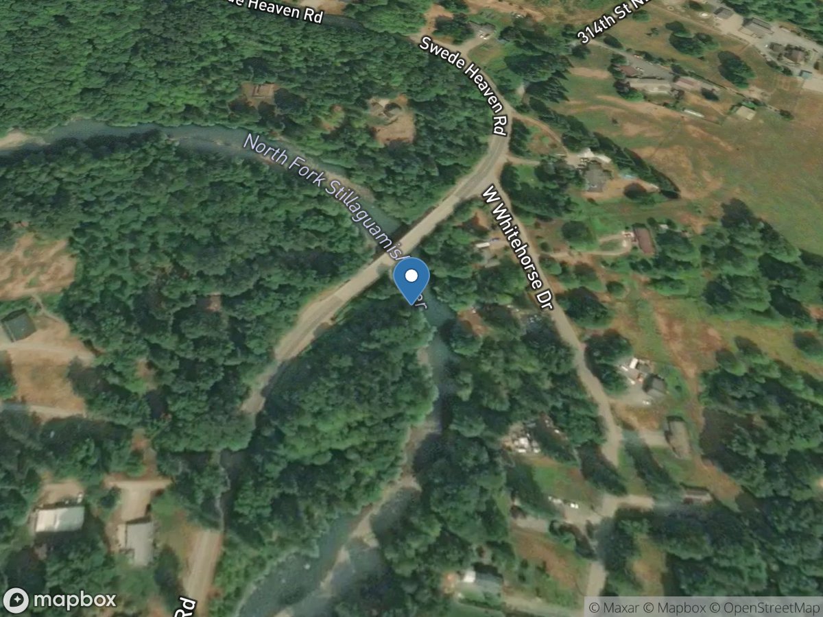 NF Stillaguamish River near Darrington, WA location