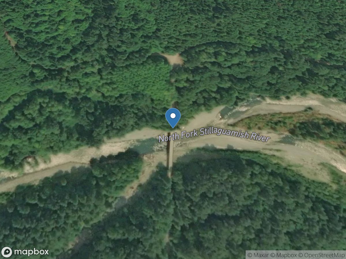 NF Stillaguamish River at C-Post Bridge near Oso, WA location