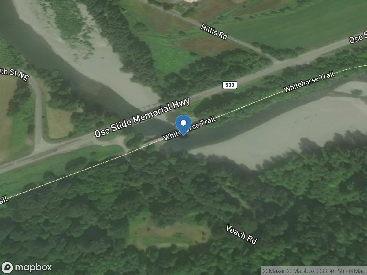 NF Stillagumish River at Old Railroad Branch at Cicero, WA location