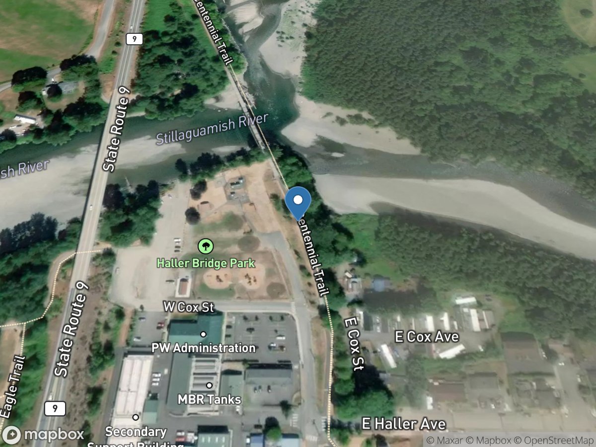 Stillaguamish River at Arlington, WA location