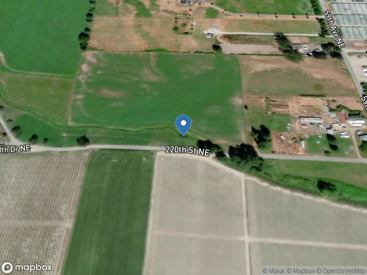 March Creek near Arlington, WA location