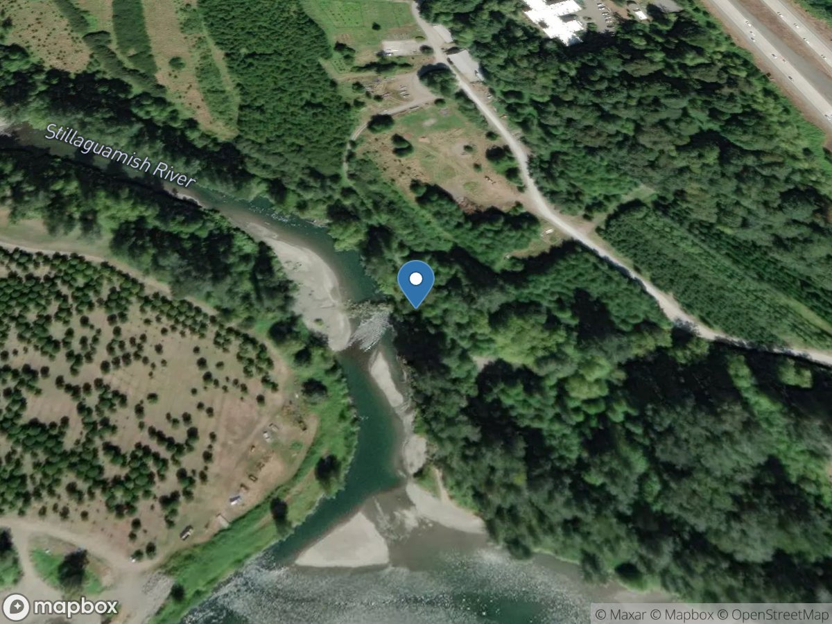 Stillagumish River at RM 10.7 near Silvana, WA location