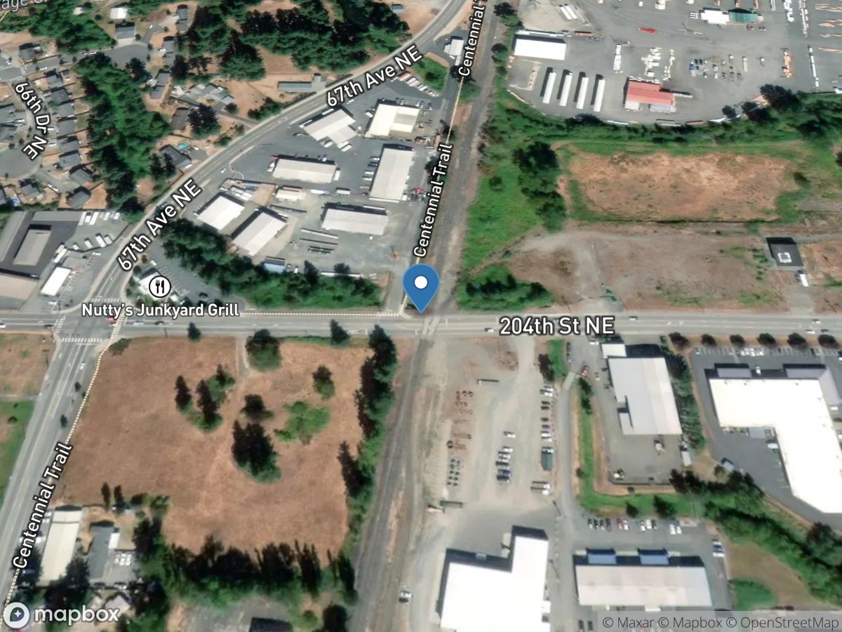 Prairie Creek near Arlington, WA location